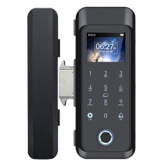 Bluetooth Glass door fingerprint lock